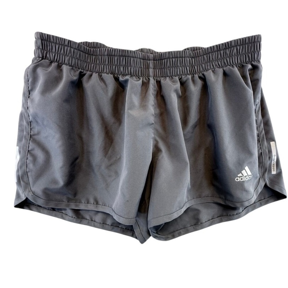 Adidas Aeroready Running Shorts Womens Small Grey 3 Inch Inseam Athletic Gym